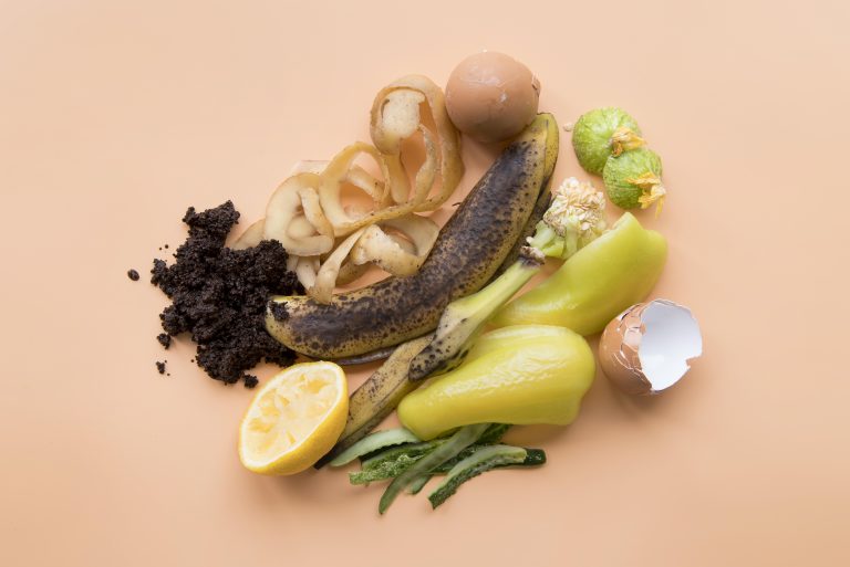 top-view-trash-cooking-concept